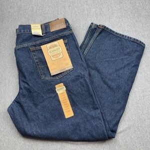 C.E. Schmidt Workwear Utility Jeans Relaxed Fit 42x30 Blue Denim‎ Men's 5 Pocket